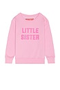 view 1 of 2 Little Sister Sweatshirt in Pink