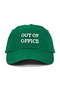view 1 of 3 GORRA OUT OF OFFICE in Green