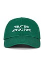 view 1 of 2 What The Actual Fuck Cap in Green