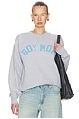 view 1 of 5 Boy Mom Sweatshirt in Grey