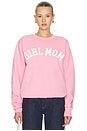 view 1 of 5 Girl Mom Sweatshirt in Pink