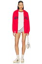 view 5 of 5 SUDADERA MONTAUK FULL ZIP in Red