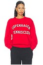 view 1 of 4 SUDADERA COPENHAGEN TENNIS CLUB in Red