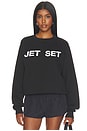 view 1 of 4 SUDADERA JET SET in Black