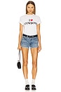 view 4 of 4 I Heart Cowboys Tee in White