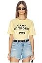view 1 of 4 Camp St. Tropez 1989 Tee in Yellow