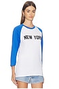 view 2 of 4 CAMISETA BEISBOLERA NEW YORK in White