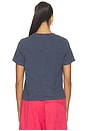 view 4 of 4 Cannes 91 Athletics Boxy Tee in Blue