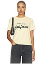 view 1 of 4 Nowhere Else But California Boxy Tee in Yelllow