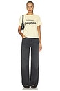 view 5 of 4 Nowhere Else But California Boxy Tee in Yelllow