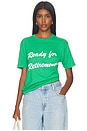 view 1 of 4 Ready For Retirement! Tee in Green
