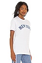 view 2 of 4 New York Tee in White