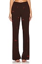 view 2 of 6 Tailored Suite Pant in Coffee