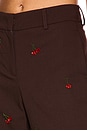 view 6 of 6 Tailored Suite Pant in Coffee