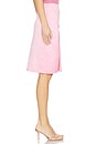 view 2 of 6 Side Slit Midi Skirt in Bubble