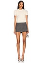 view 4 of 5 Chunky Knit T Shirt in Off White