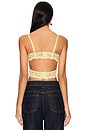 view 4 of 6 Lace Bustier Top in Lemonade