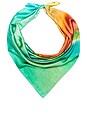 view 2 of 4 Formentera Silk Head Scarf in Multi
