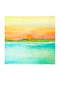 view 3 of 4 Formentera Silk Head Scarf in Multi