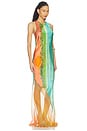 view 3 of 3 Formentera Silk Long Dress in Multi