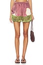 view 1 of 6 La Sierra Silk Shorts in Multi
