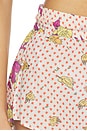 view 6 of 6 MINI-SHORT PAJARITOS Y ROSAS in Beige & Multi