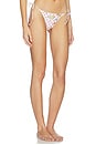 view 2 of 5 Pajaritos Y Rosas Bikini Bottom in Beige & Multi