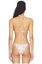 view 3 of 5 HAUT DE MAILLOT DE BAIN PAJARITOS Y ROSAS in Beige & Multi