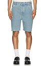view 6 of 7 Big Fella Denim Short in Light Stone