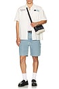 view 7 of 7 Big Fella Denim Short in Light Stone
