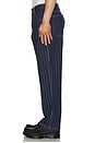 view 5 of 6 Dallas Stripe Work Pant in Indigo