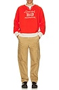 view 4 of 4 Specter R&D Crew Sweatshirt in Mars Red