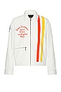 view 1 of 5 Chime Racing Jacket in Vintage White