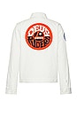 view 2 of 5 Chime Racing Jacket in Vintage White