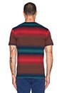 view 3 of 3 Gradation Tee in Red Wine