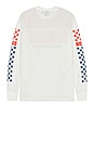 view 2 of 3 Echo Moto Tee in Dirty White