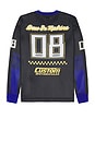 view 2 of 3 Threepeat Moto Jersey in Black