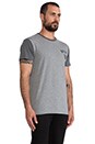 view 2 of 4 Bonehead T-Shirt in Grey & Oil