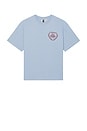 view 2 of 4 Lady Libertine Tee in Cerulean