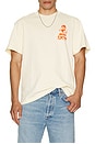view 3 of 4 Raptor Tee in Dirty White