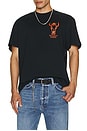 view 3 of 4 Showdown Tee in Black