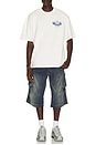 view 3 of 4 Ruff And Smooth Tee in Vintage White