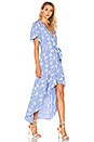 view 2 of 4 Pax Wrap Dress in Cornflower
