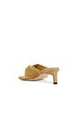 view 3 of 5 Wrap Mid Heel in Sand