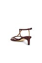 view 3 of 5 Tee Sandal in Bordeaux
