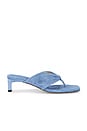view 1 of 5 Wrap Mid Heel in Denim