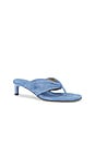 view 2 of 5 Wrap Mid Heel in Denim
