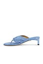 view 5 of 5 Wrap Mid Heel in Denim