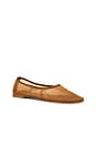 view 2 of 5 Balla Mesh Flat in Cognac Tan