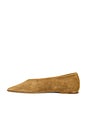 view 5 of 5 Topo Flat in Sand Suede